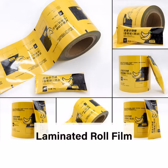 사용자 정의 인쇄 라미네이팅 종이 초콜릿 스낵