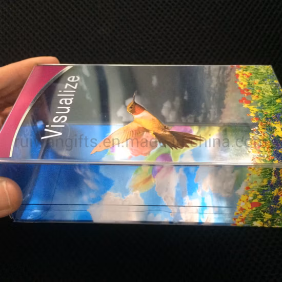 인쇄를 가진 선물 포장 접히는 명확한 애완 동물 PVC PP 투명한 플라스틱 상자