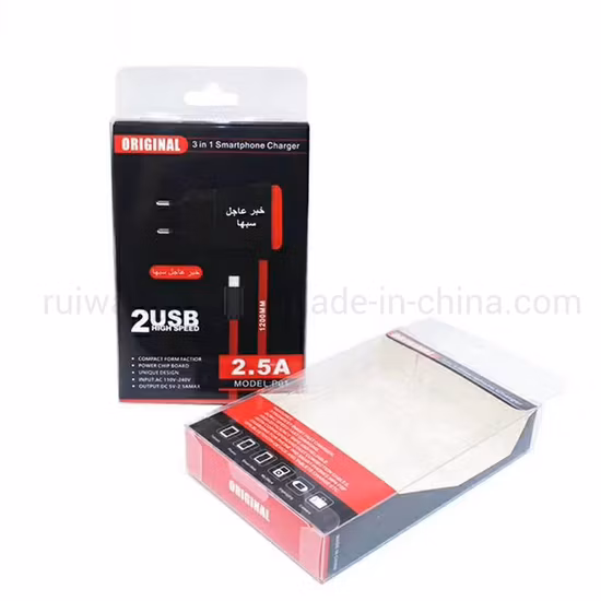 고품질 투명 PVC 및 애완 동물 플라스틱 포장 선물 상자