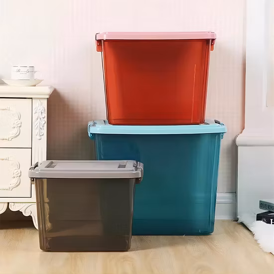 중국 공장 어린이 도매 휴대용 투명 PP 플라스틱 저장 문구 필통 펜 상자