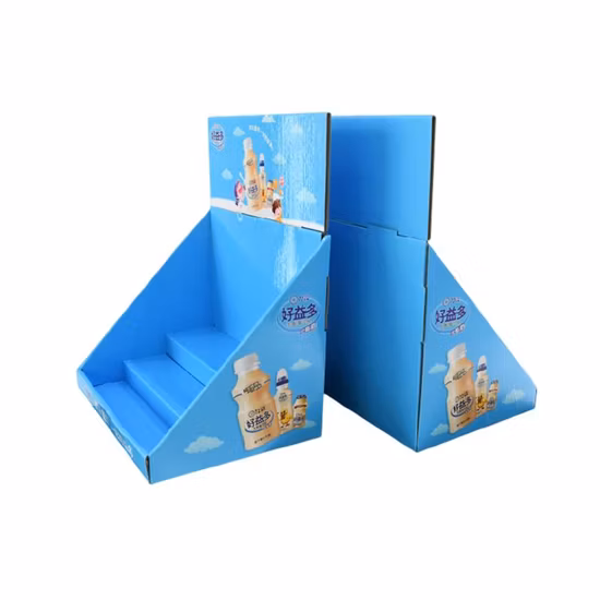 베이비 케어 제품을 위한 소매 선반 포장 접이식 골판지 종이 디스플레이 상자